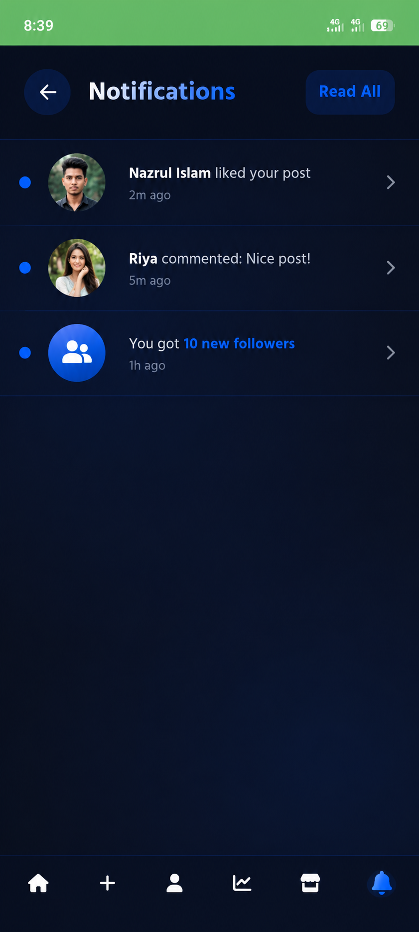 My Book Notification